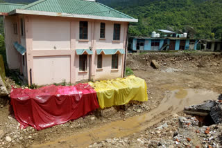 Construction work stop of civil hospital