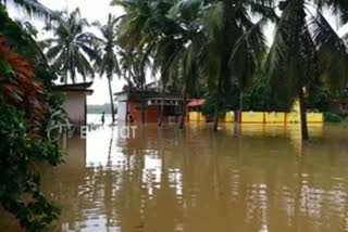 Heavy rainfall part of Udupi...down stream areas are  effected from flood