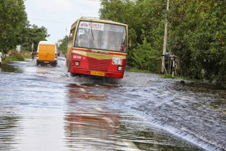 എസി റോഡ് വഴിയുള്ള കെഎസ്ആർടിസി സർവീസ് ഭാഗികമായി നിർത്തി  latest alapy  ksrtc