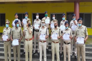 DGP honored police personnel