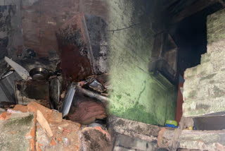 LPG cylinder explosion in JJ Camp area of delhi