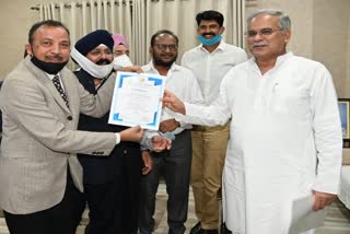 olympic-association-officials-meet-chief-minister-bhupesh-baghel-in-raipur