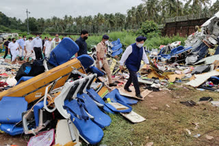 Union Civil Aviation Minister Hardeep Singh Puri while visiting the incident site on Saturday