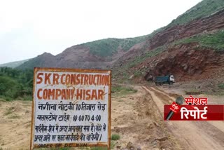 nagina to tijara road construction