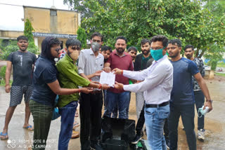 Youth broke TV and submitted memorandum to SDM