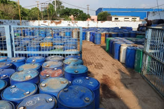 Punjab Excise Dept seized 27,600 litres of chemicals containing spirit