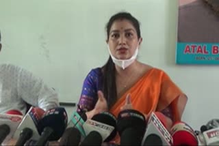 MLA Angurlata Deka Held Pressmeet At Nagaon