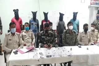 4 criminals arrested in hazaribag, Naxalite arrested in hazaribag, crime news of hazaribag, हजारीबाग में चार अपराधी गिरफ्तार, हजारीबाग में नक्सली गिरफ्तार, हजारीबाग में अपराध की खबरें