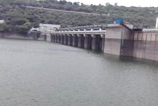 water flow to srisailma  Reservoir