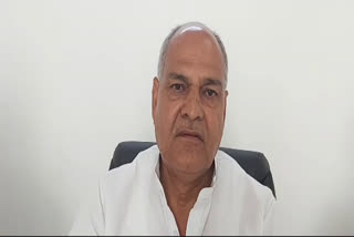 Udaipurwati MLA Rajendra Gudha,  ईटीवी भारत हिन्दी न्यूज  राजस्थान सियासी घमासान