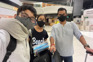 family reached china from india during pandemic