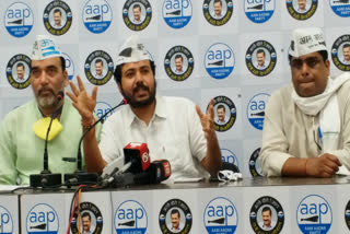 AAP MCD election in-charge Durgesh Pathak accuses New Delhi Municipal Corporation of corruption