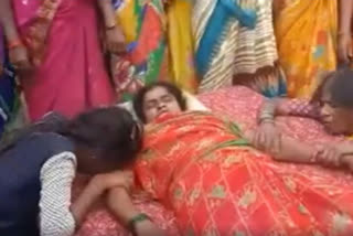 wife murdered with family disputes in ramsagar
