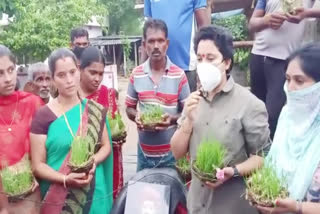 Teej celebration started at mahabubabad