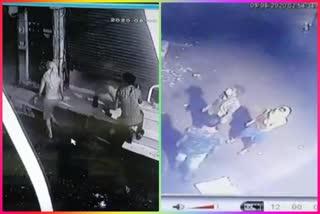 Theft in 5 shops in Ashok Market of Gandhi Nagar