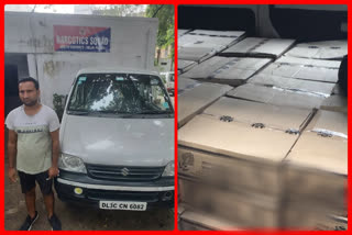 narcotics squad team caught illegal liquor smuggler in south delhi