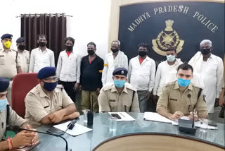 Police arrested 7 long-time absconding accused