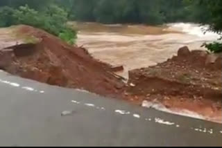 Heavy rain  in Chikmagalur