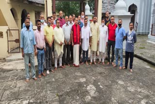 Dehra Vikas Manch held  meeting in pragpur