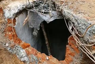 6 people died of suffocation in septic tank in deoghar