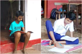 physically challenged student koushik scores 424 marks