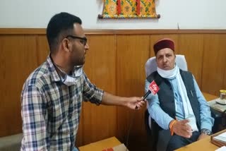 interview of  Technical Education Minister Ram Lal Markanda