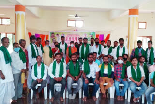 Sreegiri Math Swamiji participated in State Farmers Association meeting