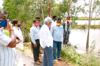 Legislator N. Mahesh visits villages with river bank