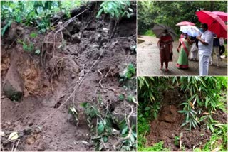 നേര്യമംഗലം-ഇടുക്കി റോഡില്‍ മണ്ണിടിച്ചില്‍  കുടുംബങ്ങളെ മാറ്റി പാര്‍പ്പിക്കാന്‍ നടപടി  എറണാകുളം  നേര്യമംഗലം-ഇടുക്കി റോഡ്‌