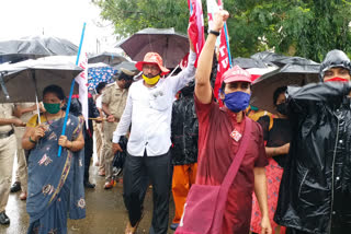 ವಿವಿಧ ಸಂಘಟನೆಗಳಿಂದ ಜೈಲ್ ಬರೋ ಹೋರಾಟ