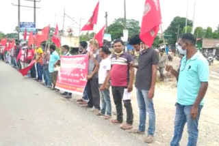 Protests against the BJP government