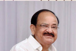 Venkaiah Naidu lays foundation stone