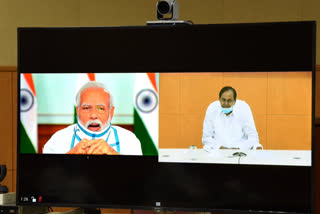 kcr-video-conference-with-pm-modi