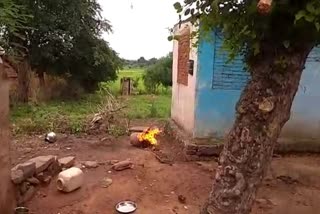 fire in gas cylinder