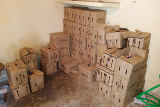 Police seized illegal liquor