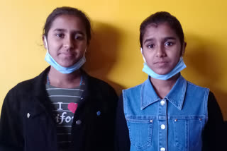 Saleshpur twin Sisters got Good marsk in SSLC