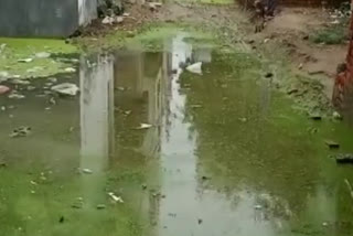 waterlogging issue in begampur