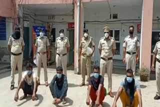 four murder accused arrested in fatehabad