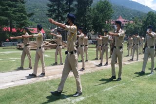 Police rehearsal started in Dhalpur Maidan for Independence Day