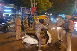 police alert for janmashtami in west delhi