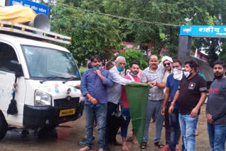 Ghodongri Sangharsh Samiti started garbage vehicle with public support