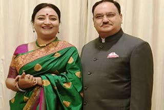 JP Nadda wife corona news