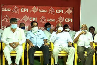 all-party-leaders-meeting-at-cpi-office-hyderabad