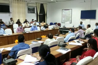 Review meeting of Executive meeting of District Rogi Kalyan Samiti chaired by Collector