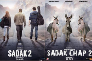 Poster parodying Sadak 2 goes viral