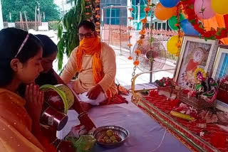 krishna janmashtami 2020 celebration in kaithal bhawani temple