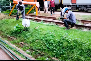 Railway station cleaning