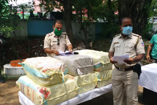 330 kg ganja recovered