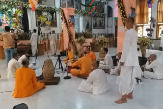 Janmashtami being celebrated in Ghaziabad ISKCON temple