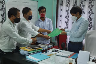 Gorkha student submitted memorandum to CM of Assam to fulfill their demand